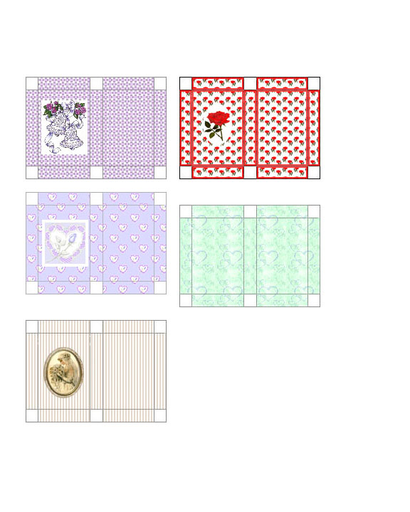 Flat wedding bags 2 smll